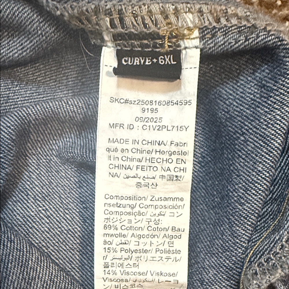 Light Blue Distressed Denim Overalls - Women's Jeans - Picture 7 of 7
